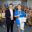 Ректор ДВФУ Никита Анисимов наградил призеров Всероссийской олимпиады «Ближе к Дальнему»